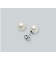 Orecchini Miluna Donna Perle Gemelle Regina in Oro bianco Perla PAA657BM - PAA657BM